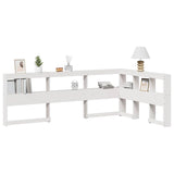 Boekenkast Hoofdeinde L-Vormig 80 Cm Massief Grenenhout