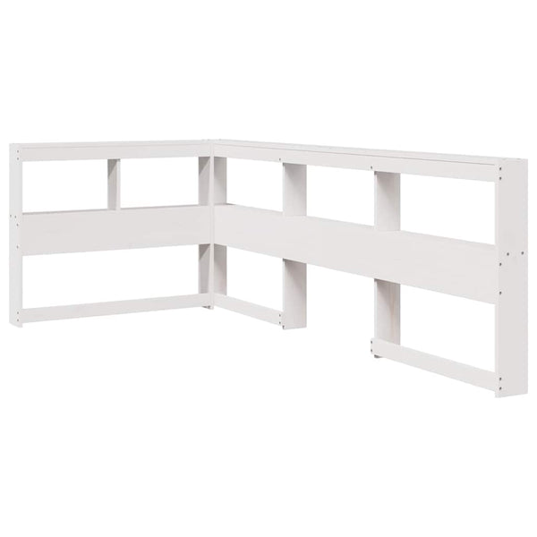 Boekenkast Hoofdeinde L-Vormig 80 Cm Massief Grenenhout