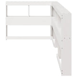 Boekenkast Hoofdeinde L-Vormig 80 Cm Massief Grenenhout