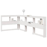 Boekenkast Hoofdeinde L-Vormig 80 Cm Massief Grenenhout