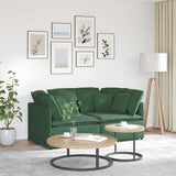 Modulaire Bank Met Kussens Corduroy Stof