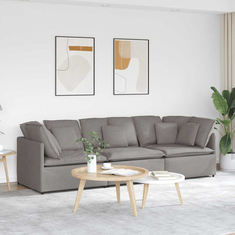 Modulaire Bank Met Kussens Stof