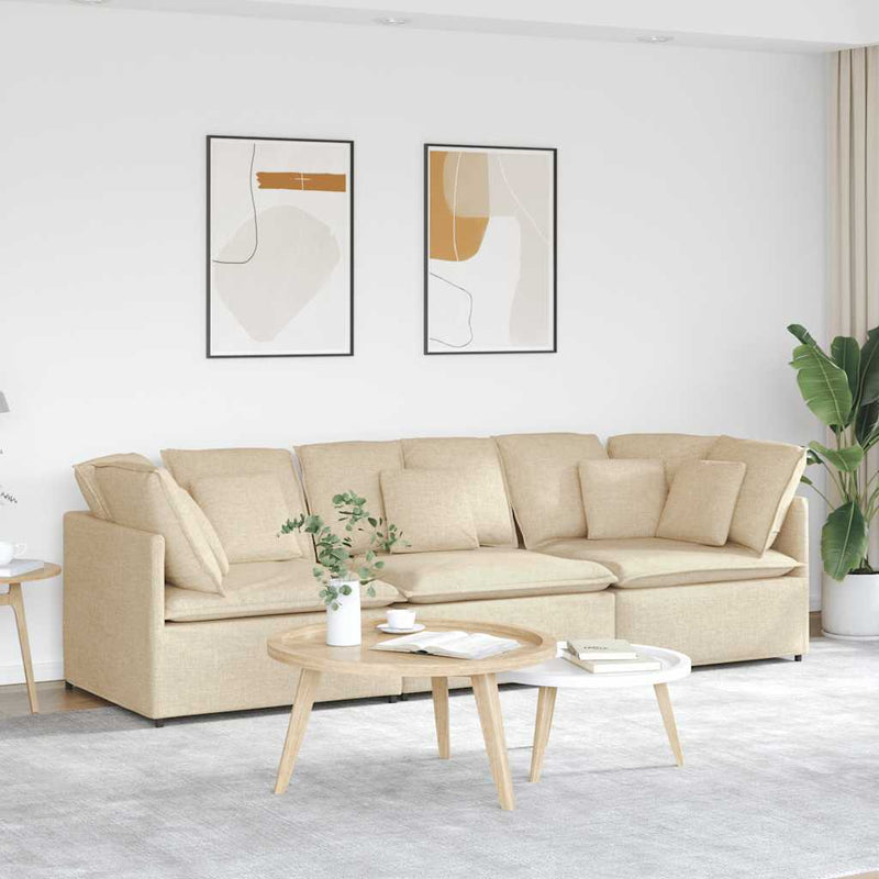 Modulaire Bank Met Kussens Stof