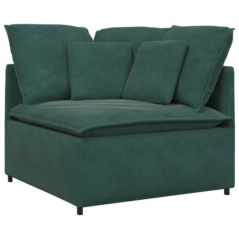 Modulaire Bank Met Kussens Fluweel