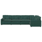 Modulaire Bank Met Kussens Fluweel