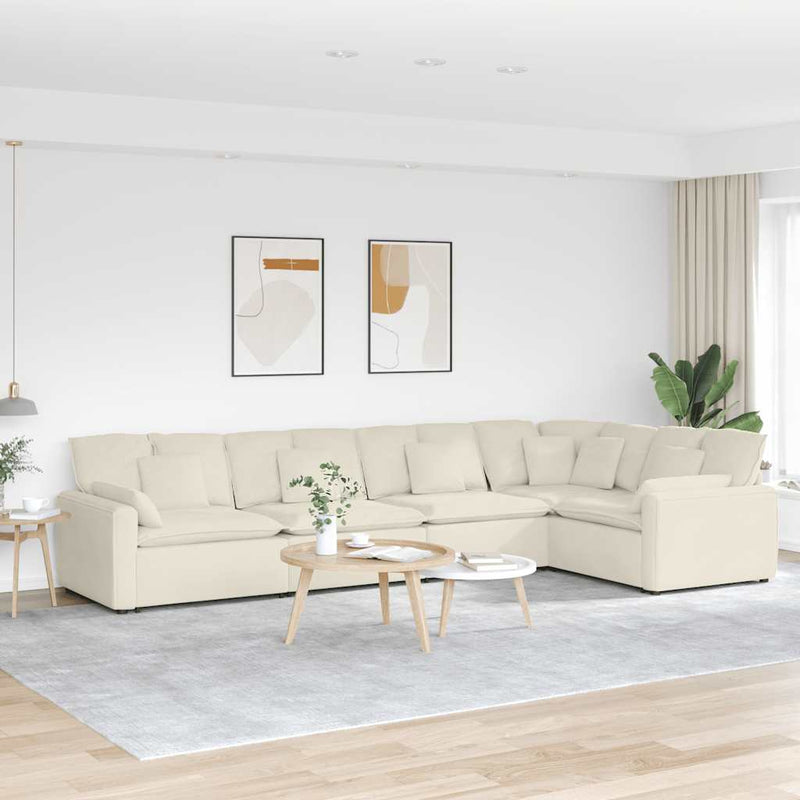 Modulaire Bank Met Kussens Fluweel