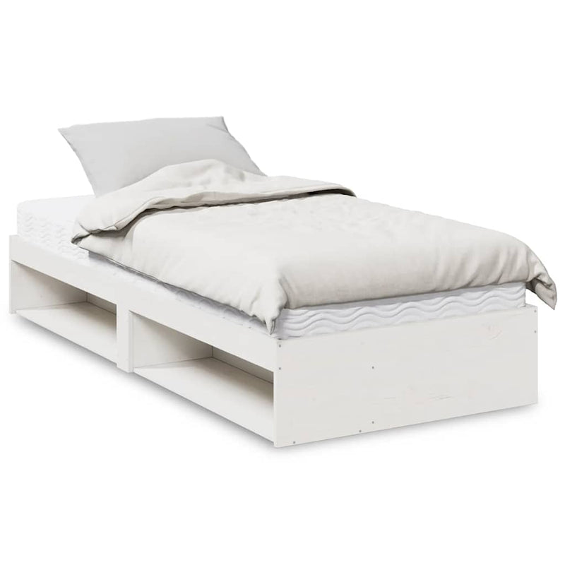Slaapbank Me Matras Massief Grenenhout