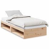 Slaapbank Me Matras Massief Grenenhout