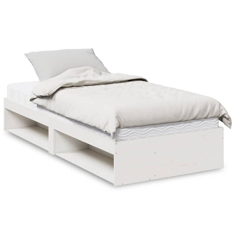 Slaapbank Me Matras Massief Grenenhout
