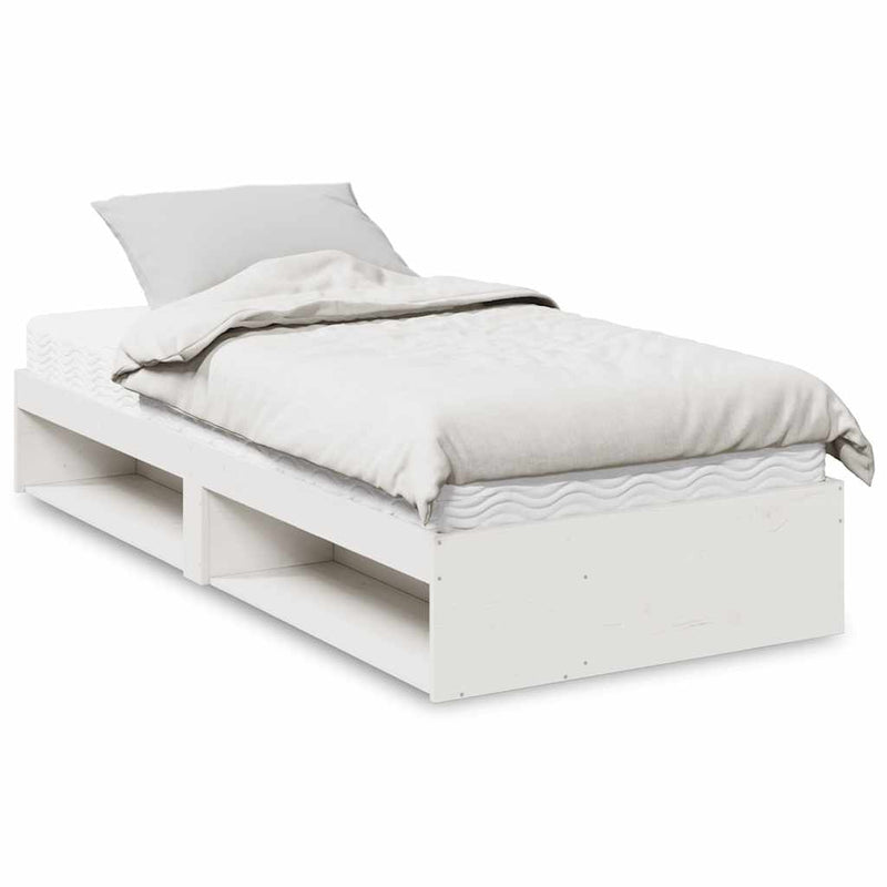 Slaapbank Me Matras Massief Grenenhout