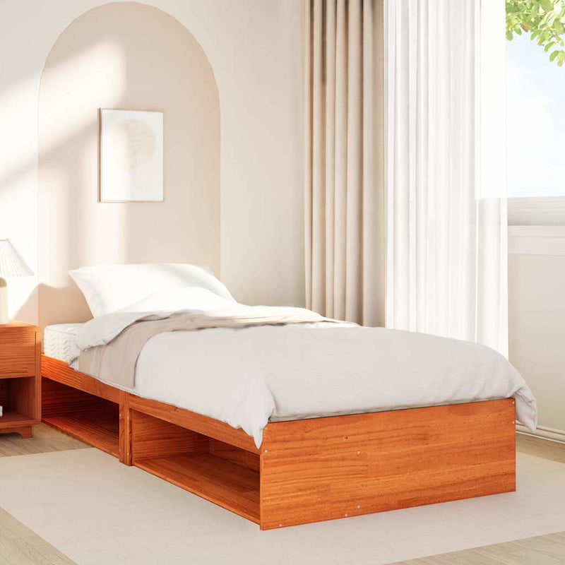 Slaapbank Me Matras Massief Grenenhout