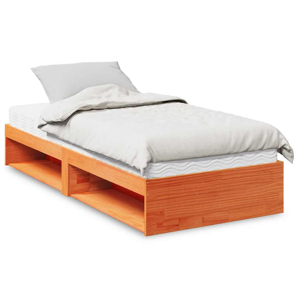 Slaapbank Me Matras Massief Grenenhout