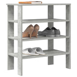 Schoenenrek 61X32X Bewerkt Hout Kleurig