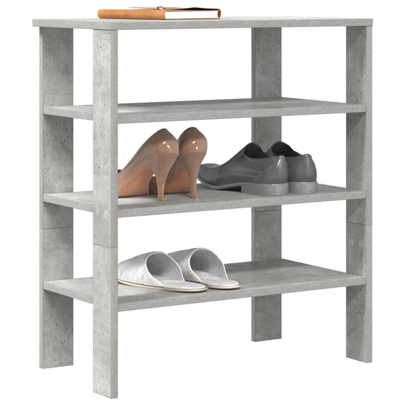 Schoenenrek 61X32X Bewerkt Hout Kleurig