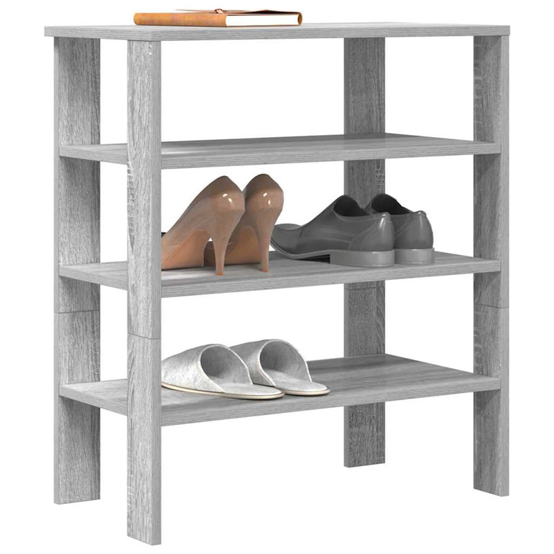 Schoenenrek 61X32X Bewerkt Hout Kleurig