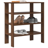 Schoenenrek 61X32X Bewerkt Hout Kleurig