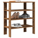 Schoenenrek 61X32X Bewerkt Hout Kleurig
