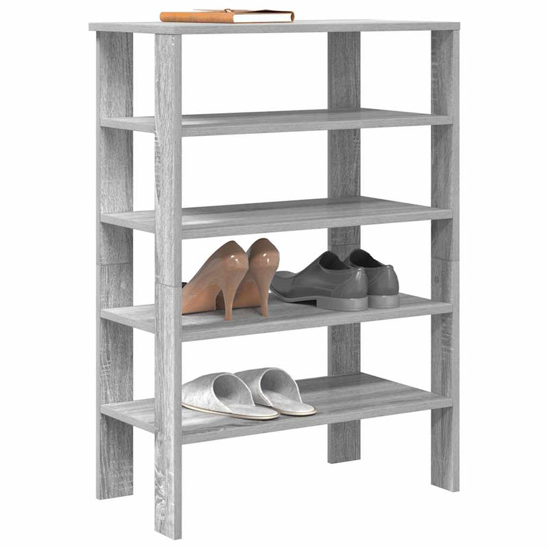 Schoenenrek 61X32X Bewerkt Hout Kleurig