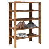 Schoenenrek 61X32X Bewerkt Hout Kleurig