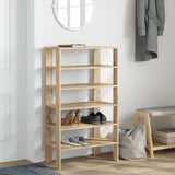 Schoenenrek 61X32X Bewerkt Hout Kleurig