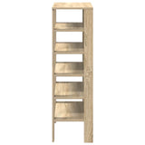 Schoenenrek 61X32X Bewerkt Hout Kleurig