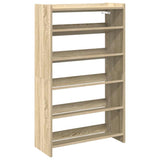 Schoenenrek 60X25X Bewerkt Hout Kleurig Sonoma Eiken