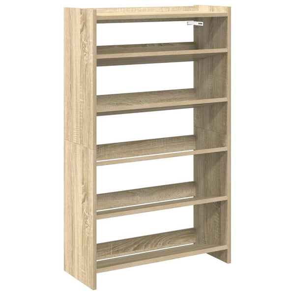 Schoenenrek 60X25X Bewerkt Hout Kleurig Sonoma Eiken
