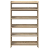 Schoenenrek 60X25X Bewerkt Hout Kleurig Sonoma Eiken