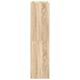 Schoenenrek 60X25X Bewerkt Hout Kleurig Sonoma Eiken