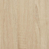 Schoenenrek 60X25X Bewerkt Hout Kleurig Sonoma Eiken