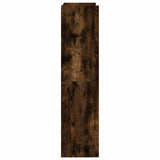Schoenenrek 60X25X Bewerkt Hout Kleurig Gerookt Eiken