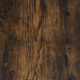 Schoenenrek 60X25X Bewerkt Hout Kleurig Gerookt Eiken