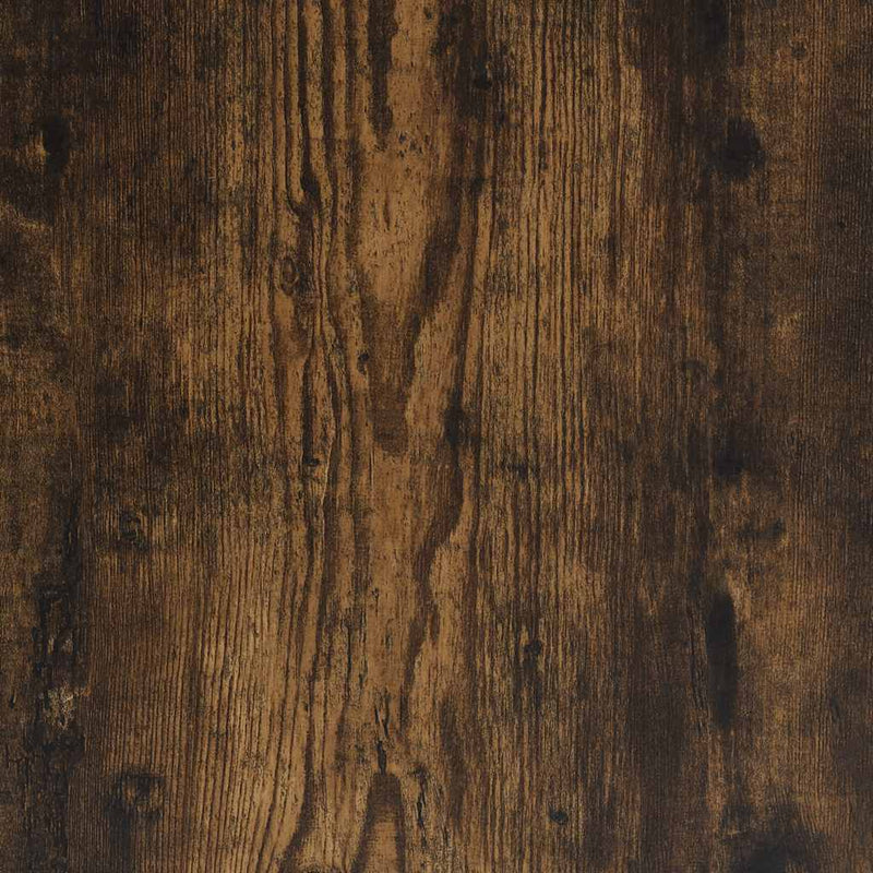 Schoenenrek 60X25X Bewerkt Hout Kleurig Gerookt Eiken