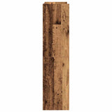 Schoenenrek 60X25X Bewerkt Hout Kleurig Oud Hout