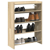 Schoenenrek 60X25X Bewerkt Hout Kleurig Sonoma Eiken