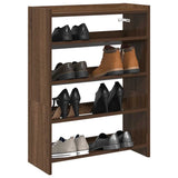 Schoenenrek 80X25X Bewerkt Hout Bruin Eikenkleur