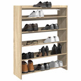 Schoenenrek 60X25X Bewerkt Hout Kleurig Sonoma Eiken