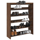 Schoenenrek 80X25X Bewerkt Hout Bruin Eikenkleur