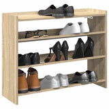 Schoenenrek 60X25X Bewerkt Hout Kleurig Sonoma Eiken