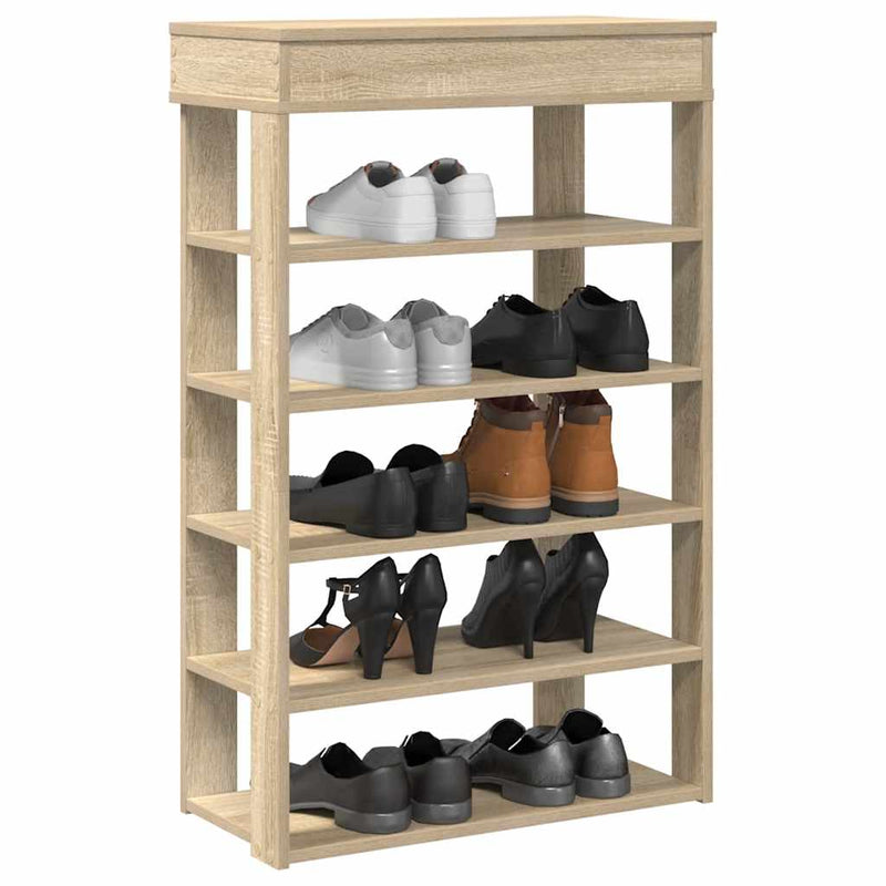 Schoenenrek 60X30X98 Cm Bewerkt Hout