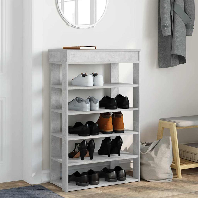 Schoenenrek 60X30X98 Cm Bewerkt Hout