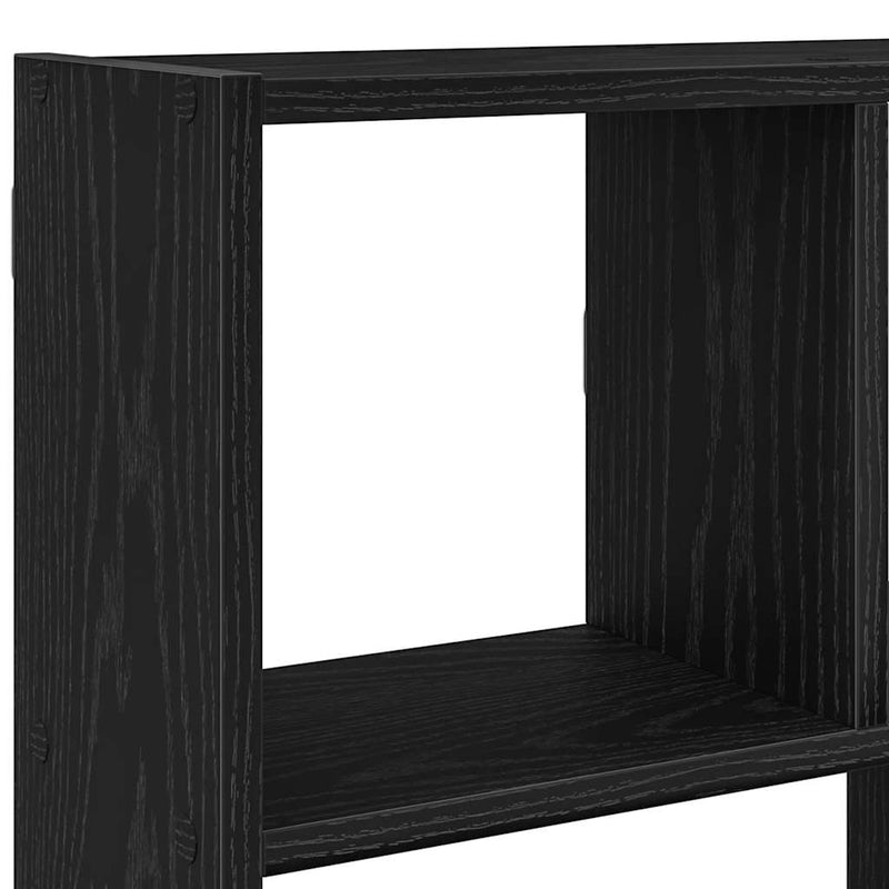 Wandschap Kubus 12 Vakken Bewerkt Hout