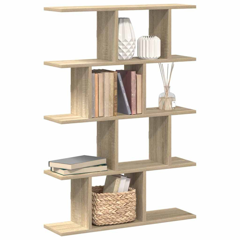 Wandschap Kubus 12 Vakken Bewerkt Hout
