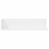Wandschappen 2 St 75X16,5X16,5 Cm Bewerkt Hout Wit