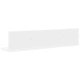 Wandschappen 2 St 75X16,5X16,5 Cm Bewerkt Hout Wit