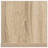 Wandschappen 2 St 75X16,5X16,5Cm Bewerkt Hout Kleur Sonoma Eiken