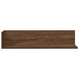 Wandschappen 2 St 75X16,5X16,5 Cm Bewerkt Hout Bruin Eikenkleur