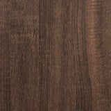 Wandschappen 2 St 75X16,5X16,5 Cm Bewerkt Hout Bruin Eikenkleur