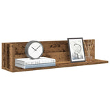 Wandschappen 2 St 75X16,5X16,5 Cm Bewerkt Hout Kleurig Oud Hout
