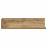 Wandschappen 2 St 75X16,5X16,5 Bewerkt Hout Artisanaal Eiken Artisanaal Eikenkleurig
